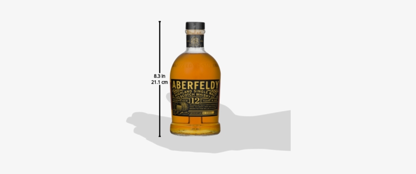 Aberfeldy 12 Year Old Highland Single Malt Scotch Whisky, transparent png