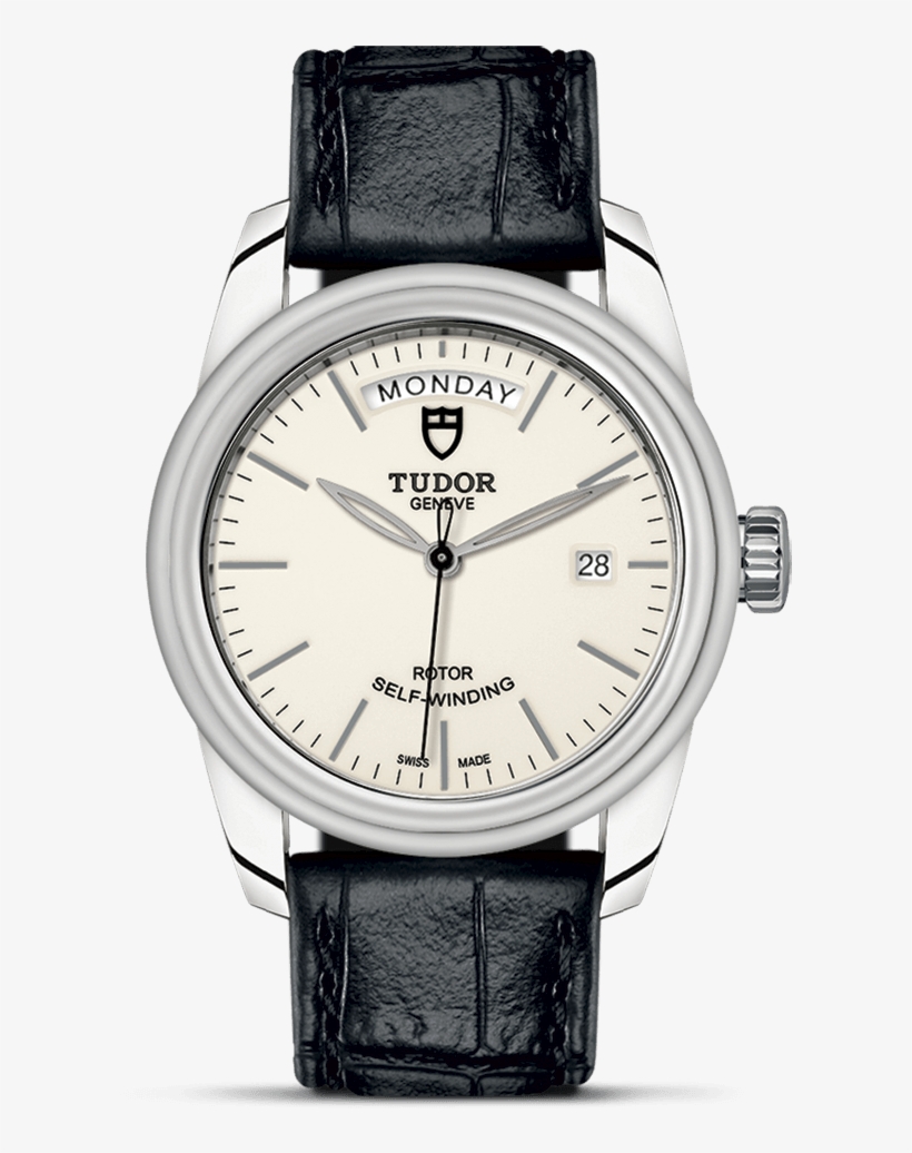 Tudor Glamour Date Day - Pierre Arpels Heure D Ici & Heure D Ailleurs, transparent png
