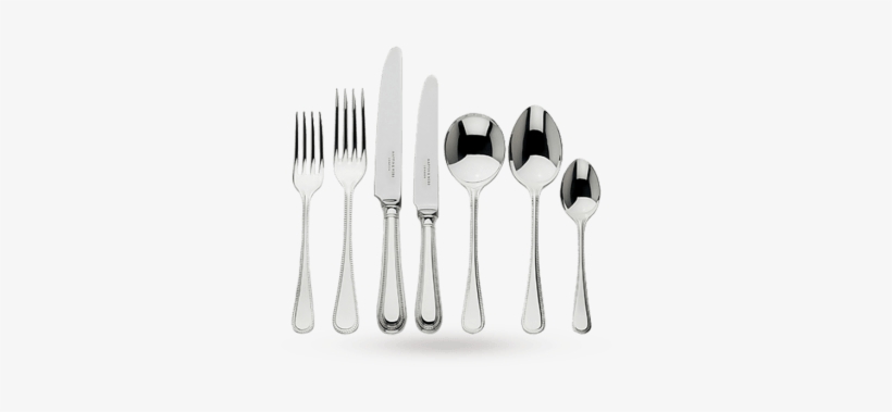 Silver Plated Bead 7 Place Setting - Number, transparent png