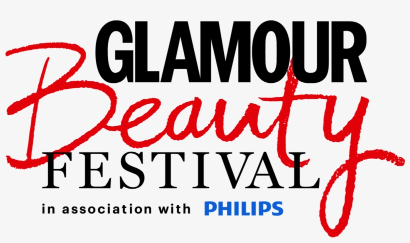 The Glamour Beauty Festival, In Association With Philips, - Glamour Beauty Festival Logo, transparent png