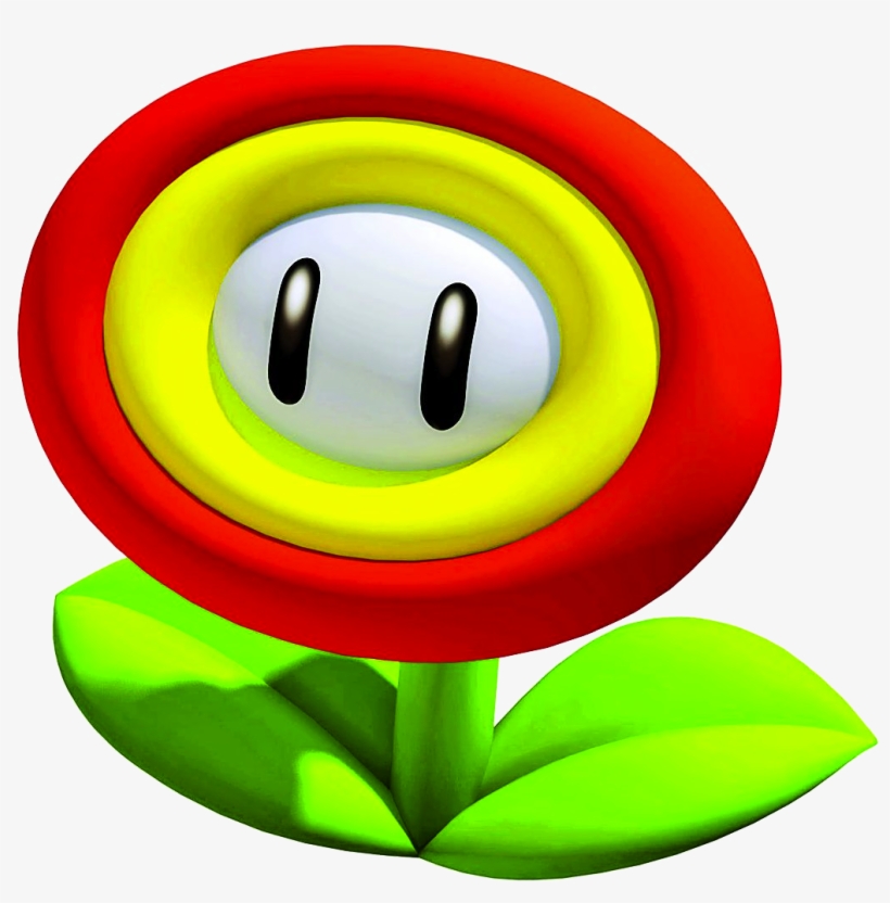 Feuerblume Smg - Super Mario Feuerblume, transparent png
