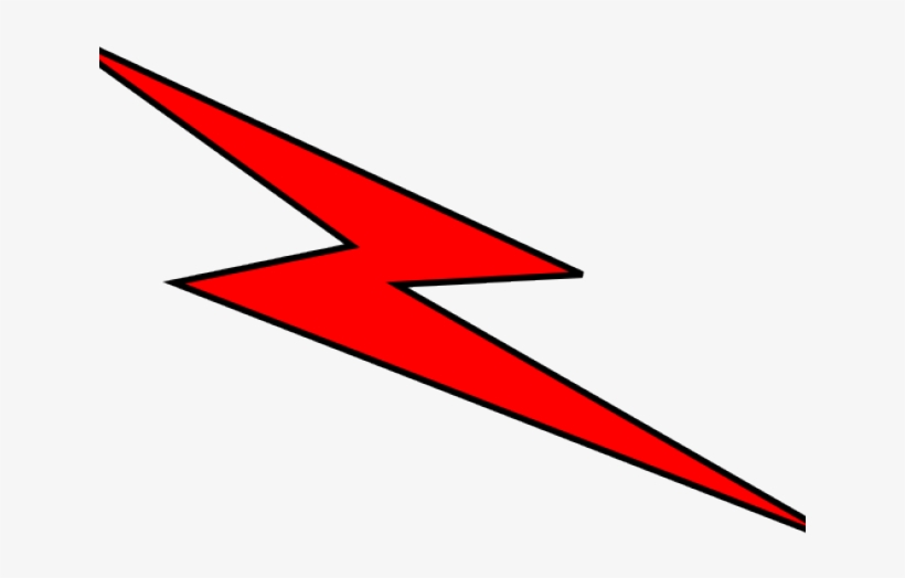 Lightning Clipart Red Lightning - Clip Art, transparent png