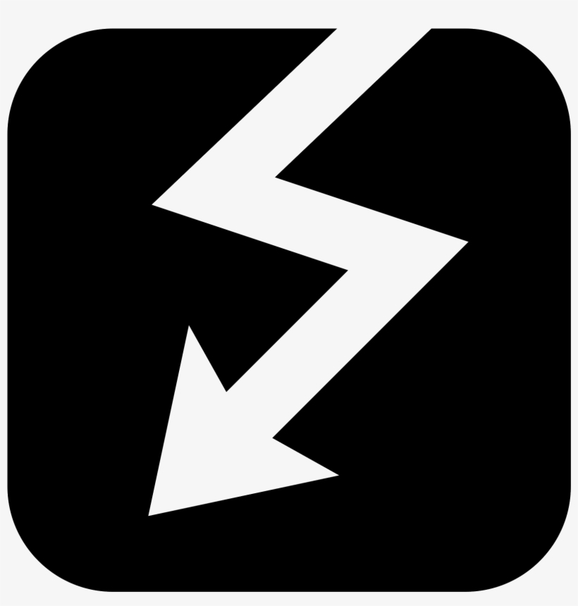 Lightning Clipart Volt - Voltage Icon, transparent png