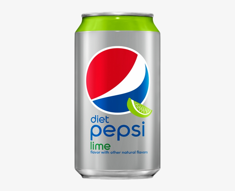 Dietpepsi Lime 12oz - Caffeine Free Pepsi Can, transparent png