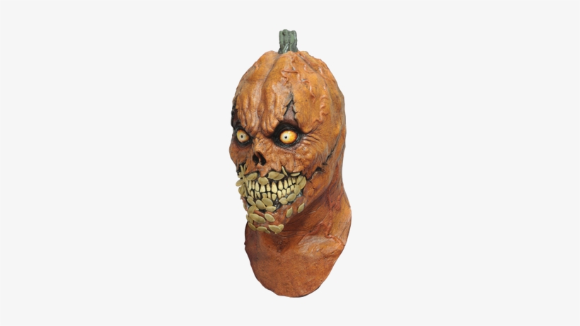 Devil Pumpkin Head Mask - Costume Accessories Masks, transparent png
