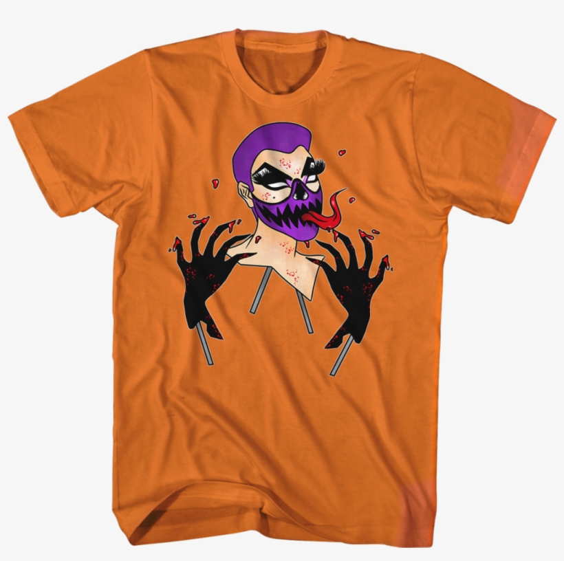 Sleigher Pumpkin Head T-shirt, transparent png