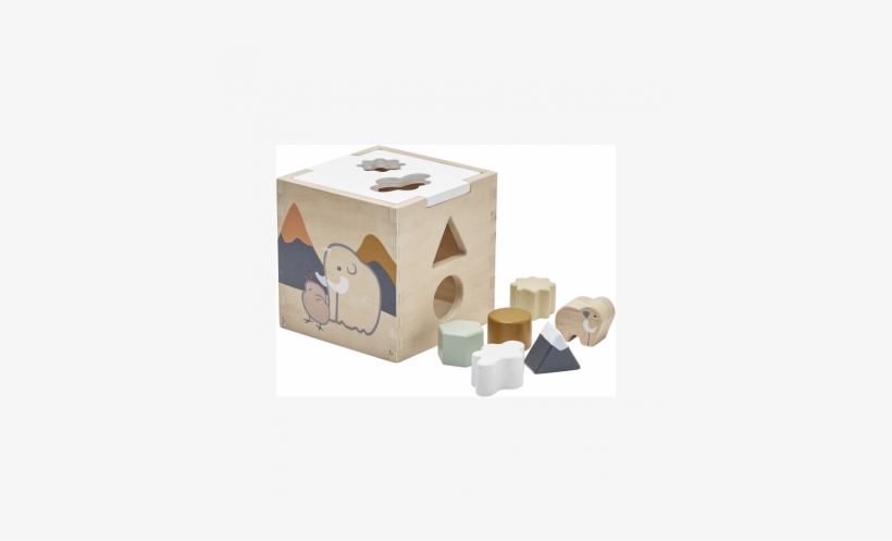 Kids Concept - Shape Sorter - Kids Concept - Plocklåda Neo, transparent png