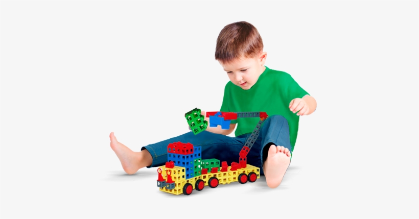 Kids Can Start By Building Simple Models With Rok Blocks - Sitting, transparent png