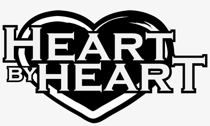 Heart By Heart B/w Logo No Wings - Heart By Heart, transparent png