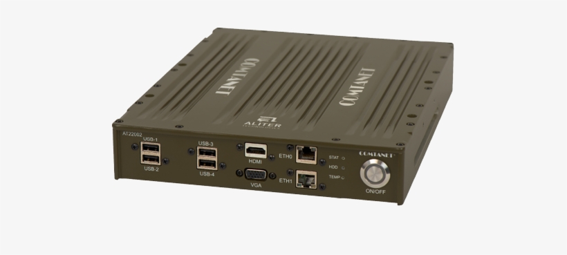 At10201 Ruggedized 10 Port Mobile Ethernet Switch Provides - Brno, transparent png