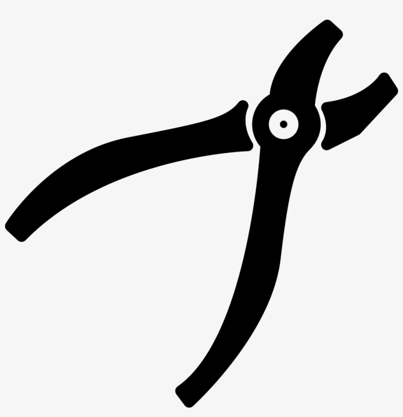 Plier Outline Comments - Pliers Svg, transparent png