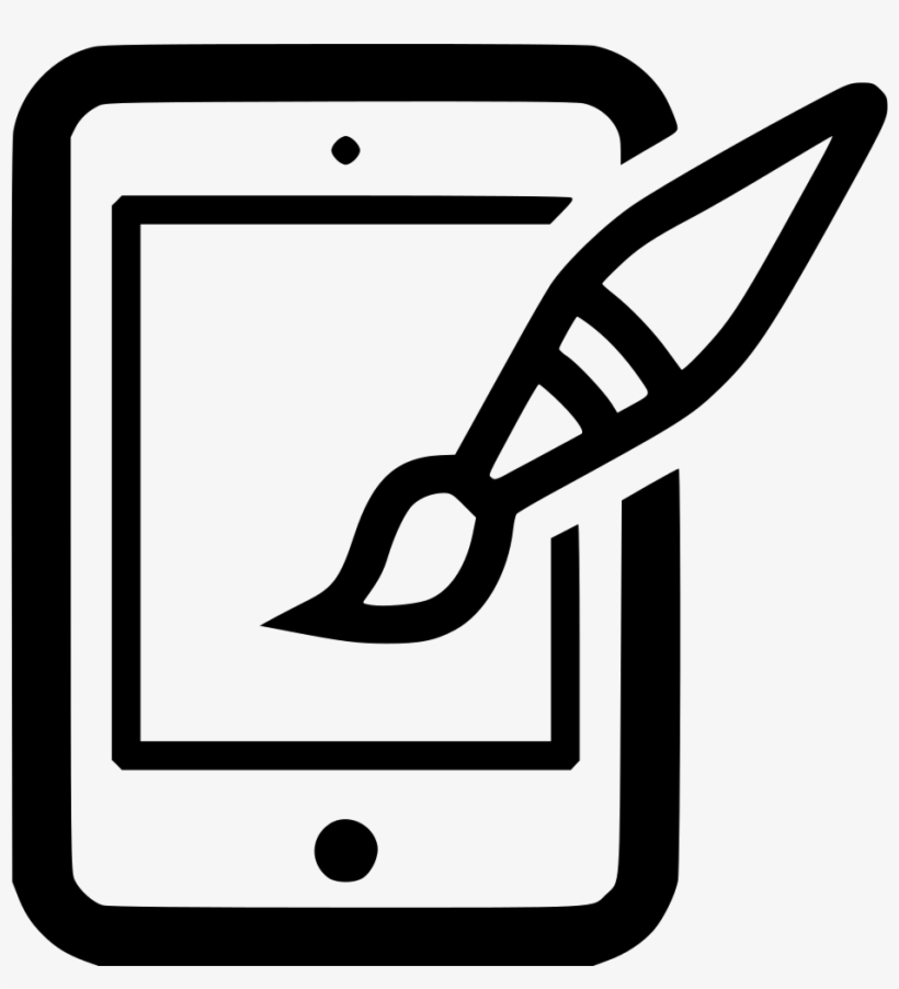 Art Brush Paint I Comments - Mobile Phone, transparent png