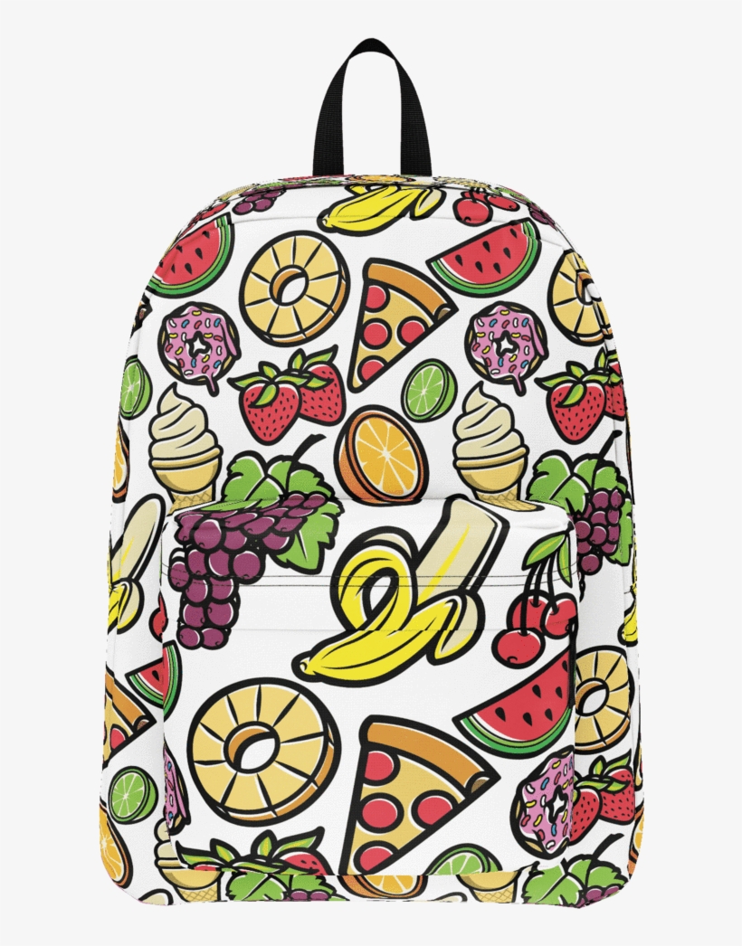 Food Paper Classic Backpack - Backpack, transparent png