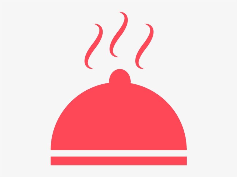 Red Hot Dish Silhouette - Hot Dish Clip Art, transparent png