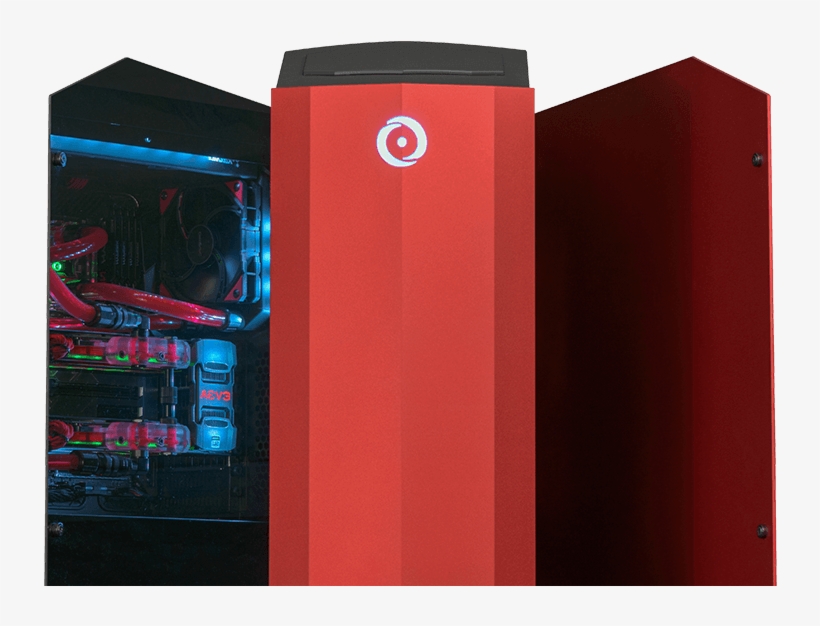 Tinted Tempered Glass Or Aluminum Side Panels - Origin Pc, transparent png