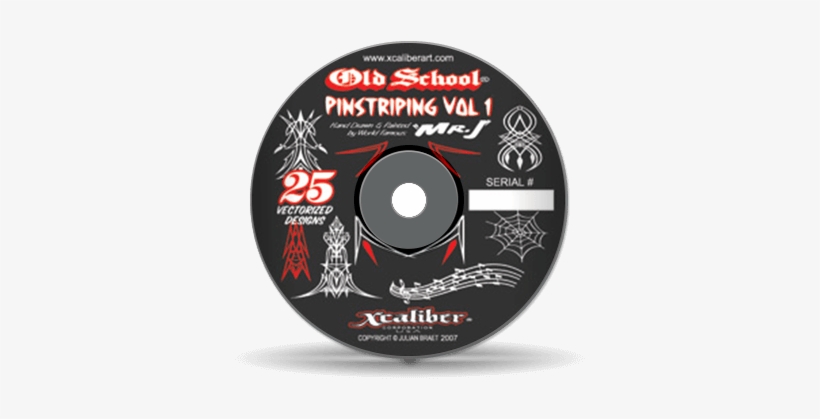 Old School Pinstriping Cd Vol, transparent png