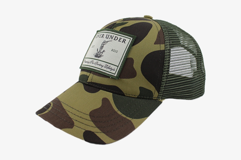 Over Under 'old School Sportsman' Mesh Back Hat - Cap, transparent png