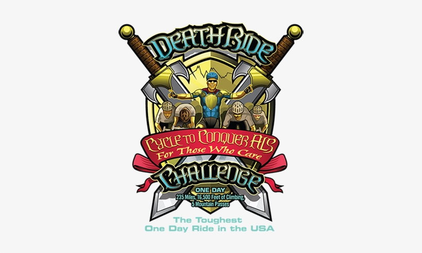 Death Ride Challenge Logo - June 9, transparent png