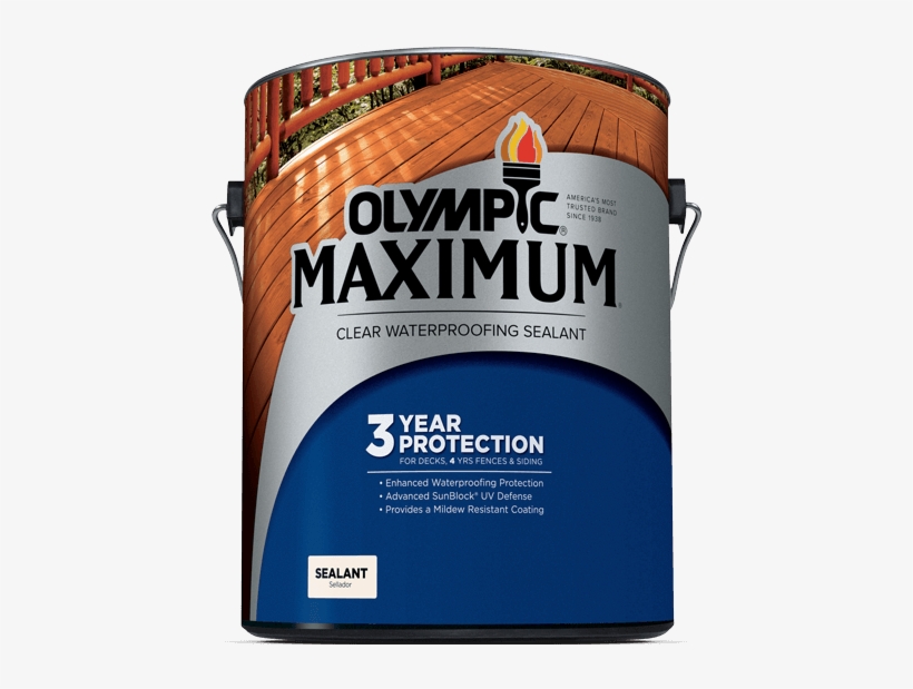 Olympic Stains - Olympic Maximum Sealant Review, transparent png