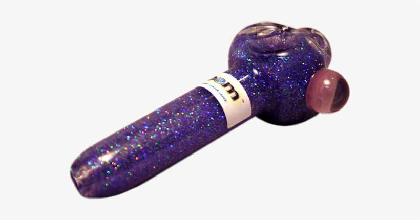 Very Passionate Purple Glitter Pipe - Smoking Pipe, transparent png
