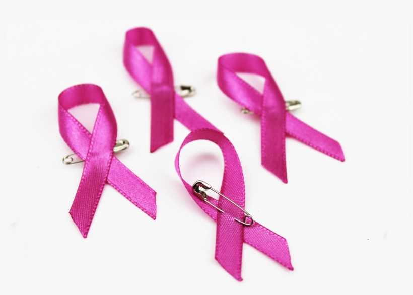 Laços Outubro Rosa Com Alfinete, transparent png