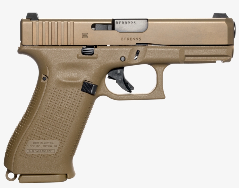 Glock 19x Short Slide With Full Size Frame - Glock 19x, transparent png