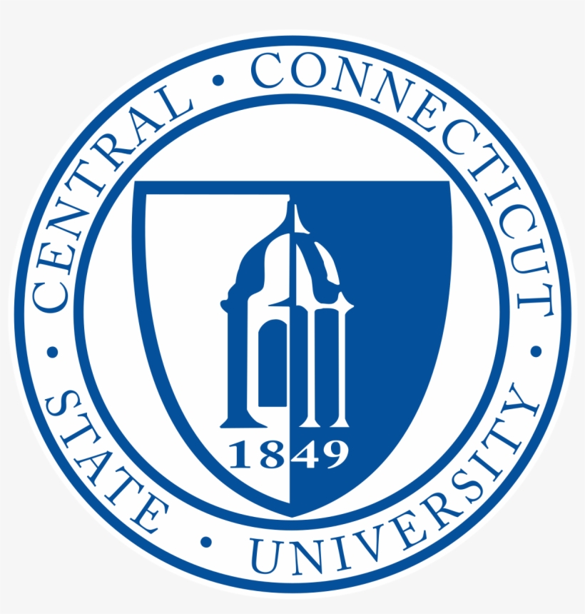 Blue Circle Containing Central Connecticut State University - Central Connecticut State University, transparent png