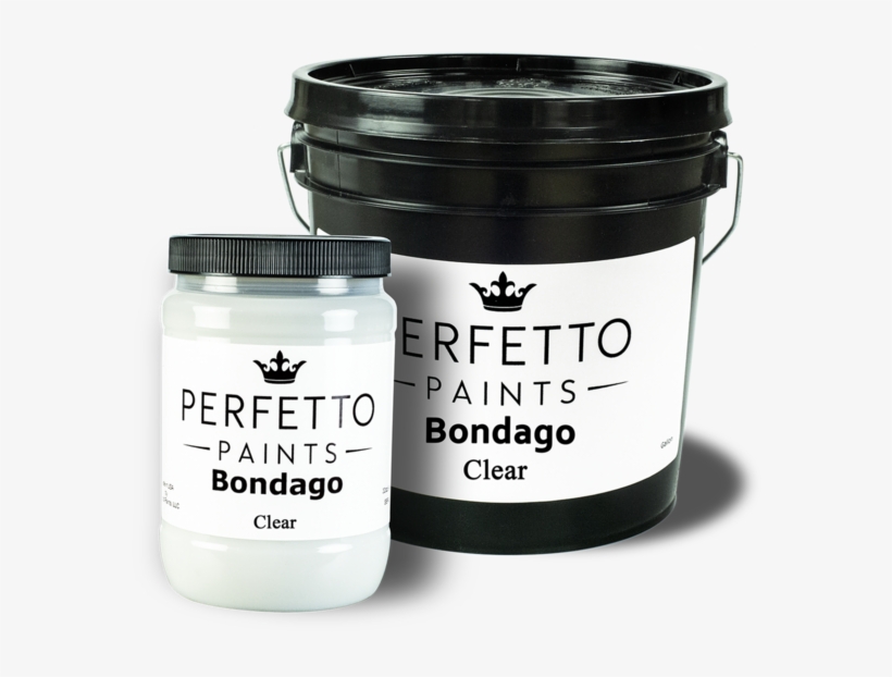 Bondago Clear - Metallic Paint - Water Based - Faux - Paint, transparent png