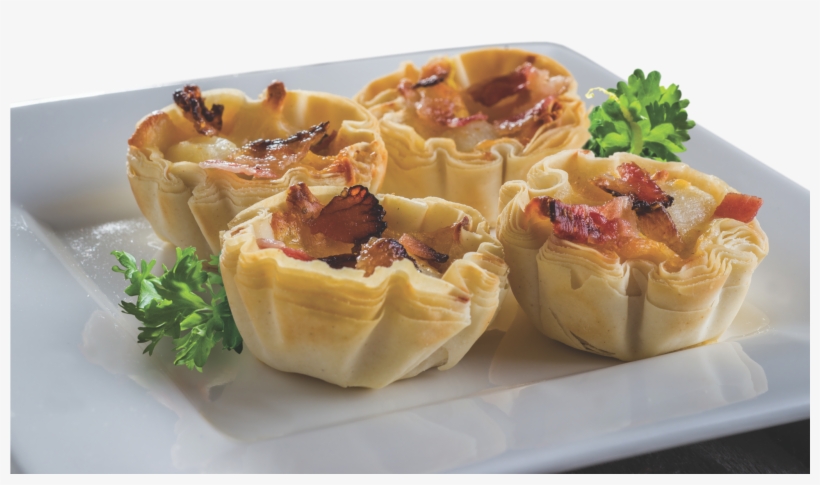 Scallop And Bacon Phyllo Cup Appetizers- 10 Ct - Bacon, transparent png