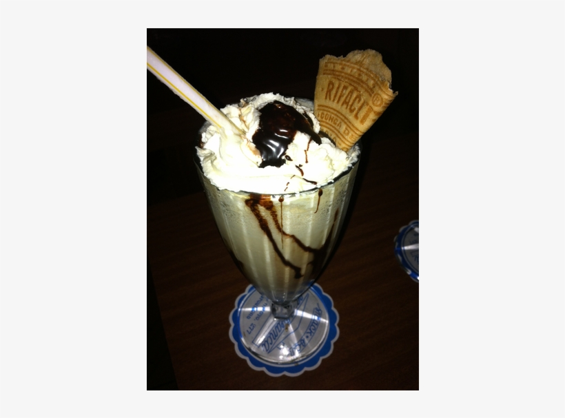 "batido De Plátano, Helado De Vainilla, Leche Y Sirope - Sundae, transparent png