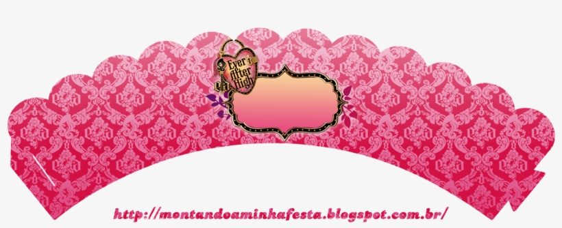 Saia Cup Scallop 1,600×738 Pixels - Ever After High, transparent png