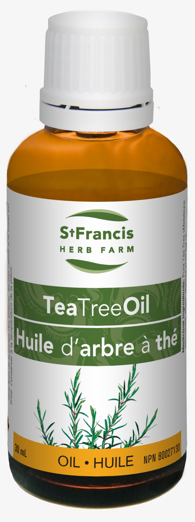 Vegetarian - St. Francis Herb Farm Tea Tree Oil, transparent png