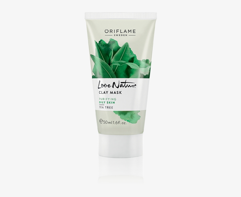 Oriflame Love Nature Clay Mask, transparent png