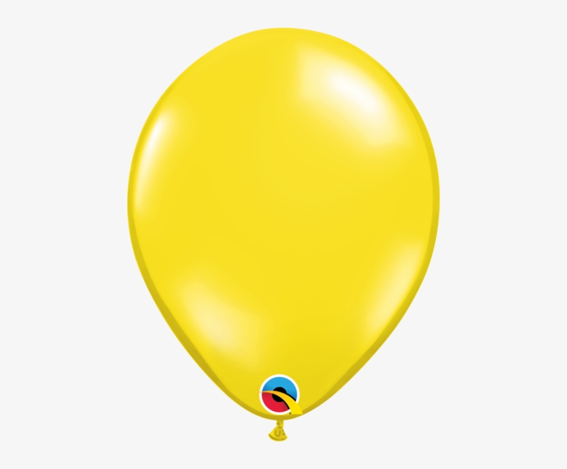 Citrine Yellow, Qualatex 11" Latex Balloon - Lemon Yellow Balloons, transparent png