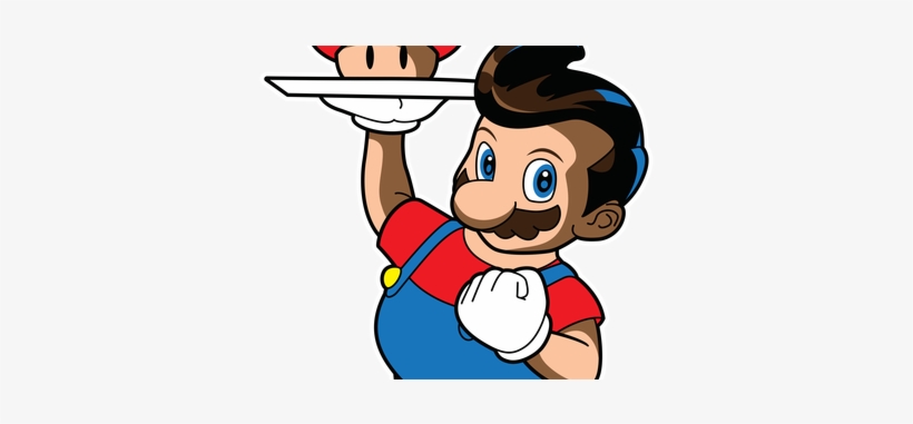 Big Mario Tee Design By Brinkerhoff - Design, transparent png
