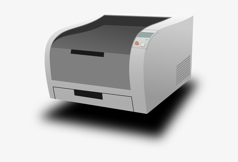 Cómo Funciona Una Impresora Láser Color O Monocromo - Laser Printer Transparent, transparent png