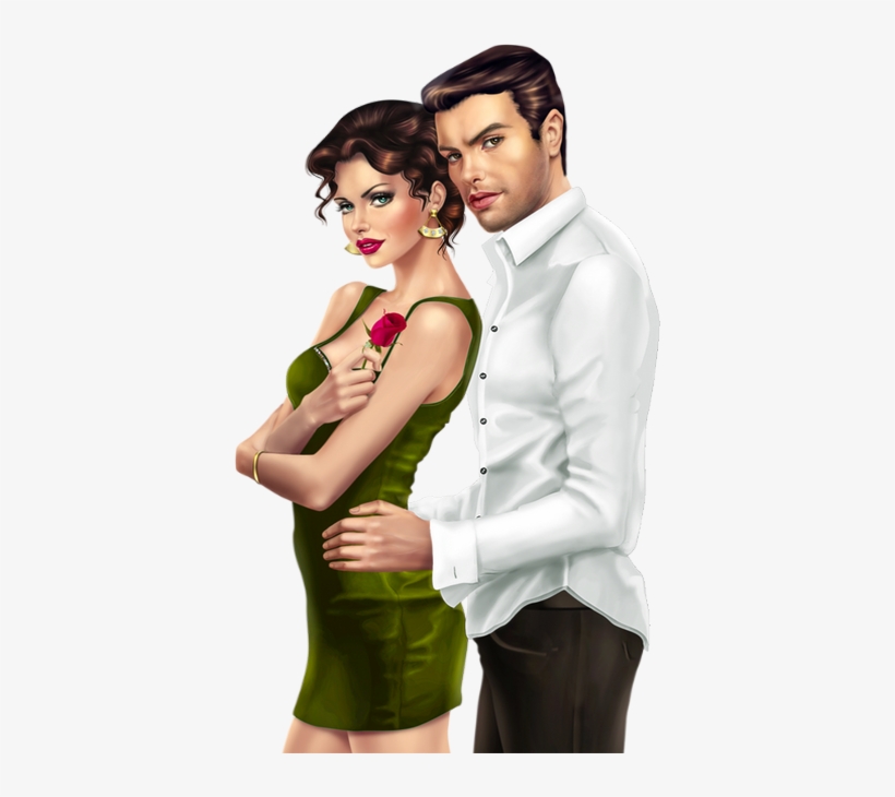 Hot Couple Png, transparent png