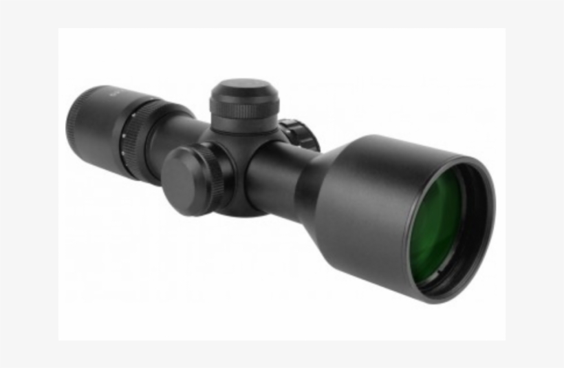 Aim Sports Tactical Series 3-9x40mm Compact Scope W/ - Aim Sports Inc 3-9x40 Compact Scope W/ P4 Sniper Reticle, transparent png