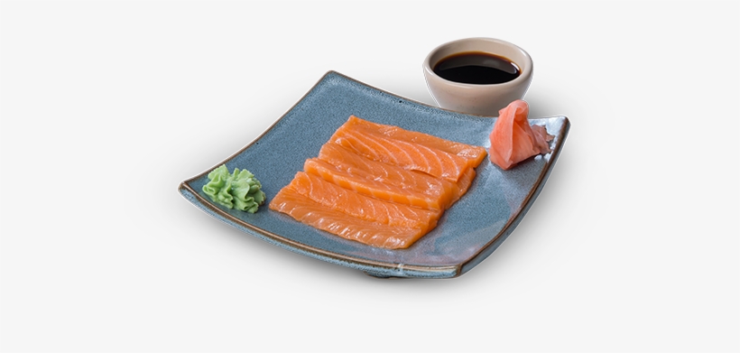 Salmon Sashimi Sushi - Sushi, transparent png