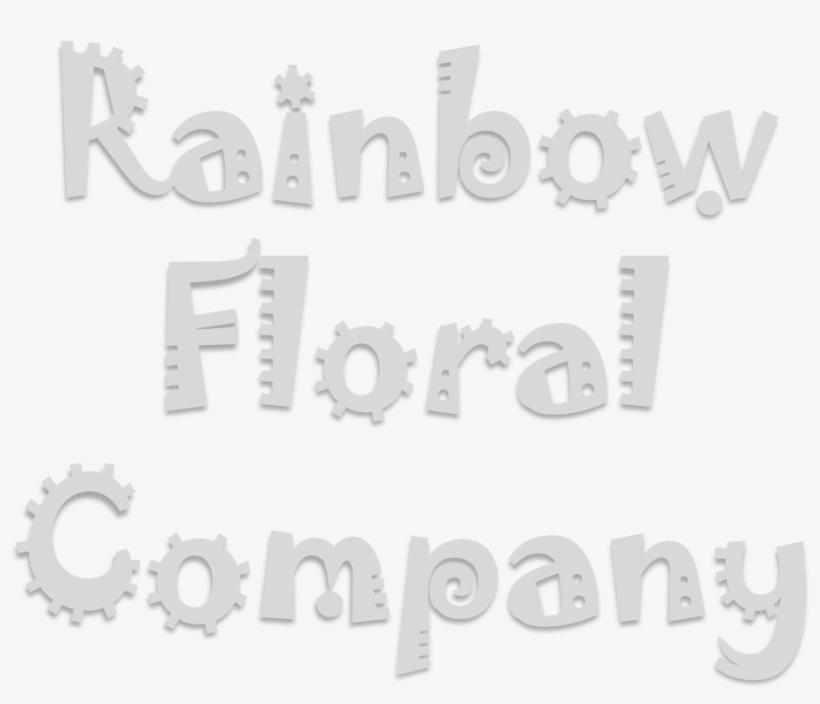 Rainbow Floral - Coming Out Invitation Card, transparent png