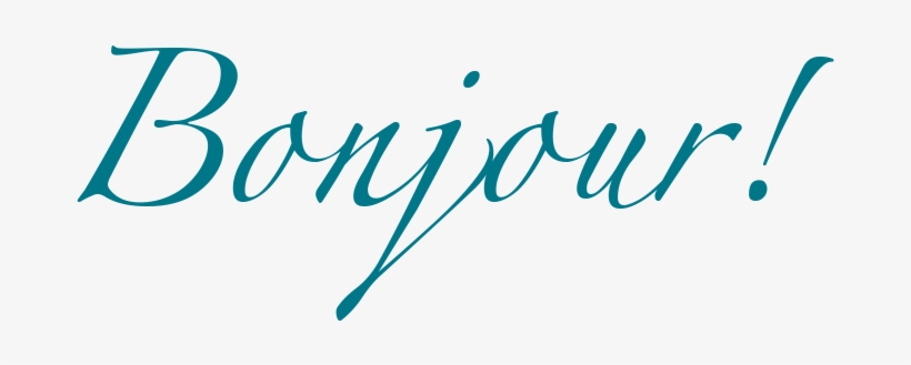 Bonjour - Beauty It Png Text, transparent png