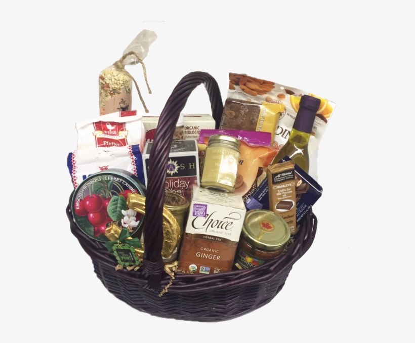 Handmade Gift Baskets - Подарок Корзина С Едой - 600x600 PNG Download ...