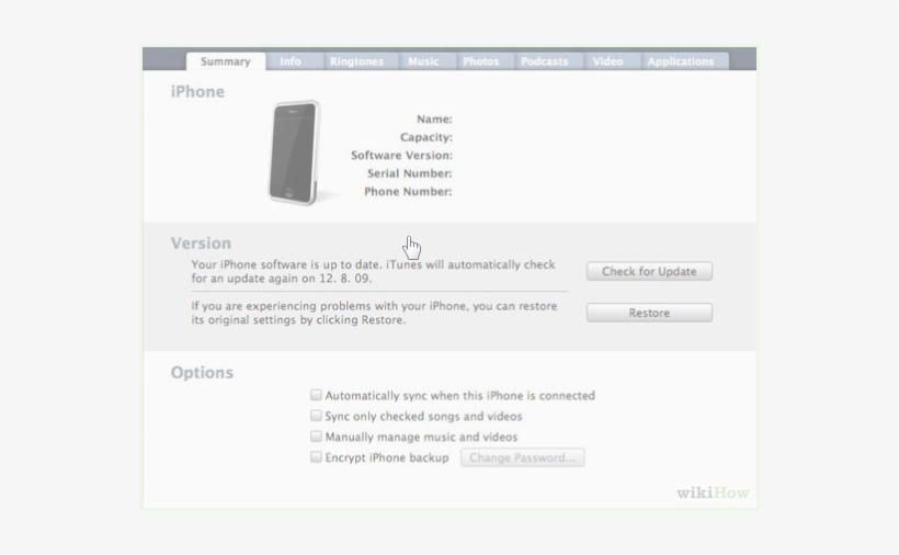 Image Titled Activate Bonjour On Itunes Step 4 - Itunes Iphone, transparent png