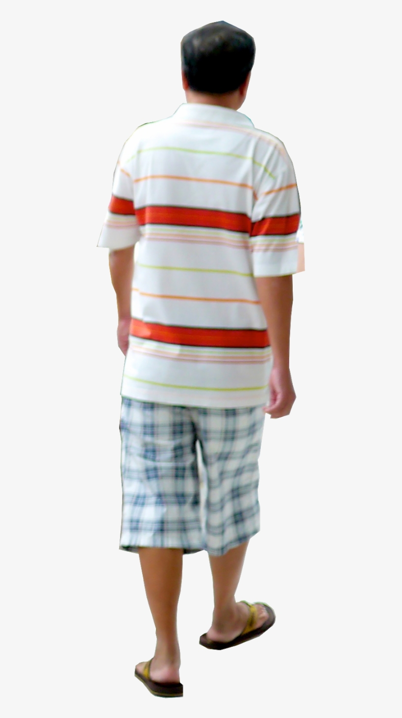 Old Guy Walking Backward - Plaid, transparent png