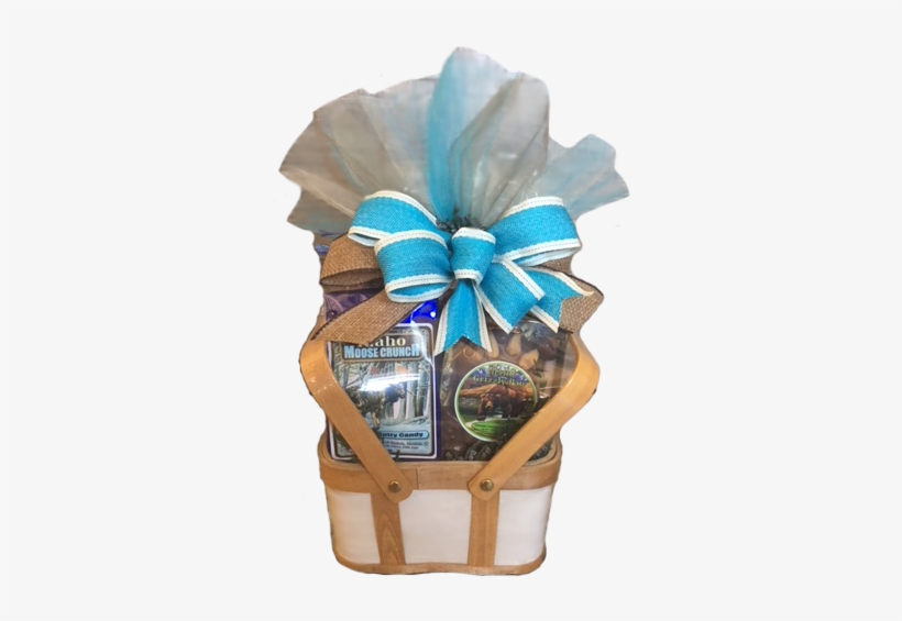 Idaho Made Gift Baskets, Wine & Food - Gift Basket, transparent png