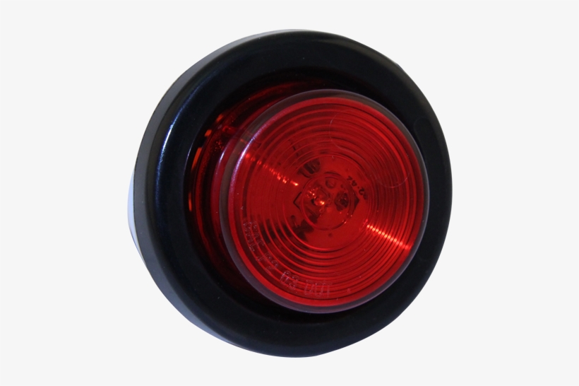 Buyers 5622101 Bp Light 2in Round Marker 1 Led Red - Light, transparent png