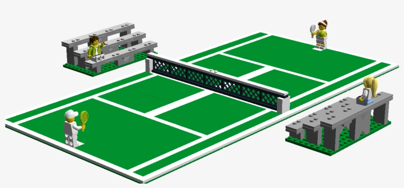 Tennis Court - Indoor Games And Sports, transparent png