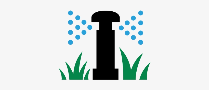 Home Lawn Care And Sprinkler Learning Center - Water The Grass Icon, transparent png
