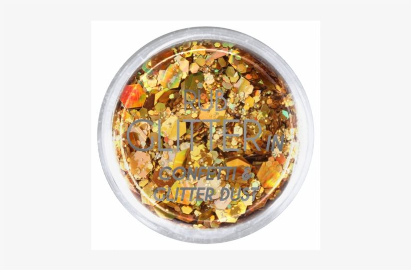 Rub Glitter In Confetti Dust - Glitter, transparent png