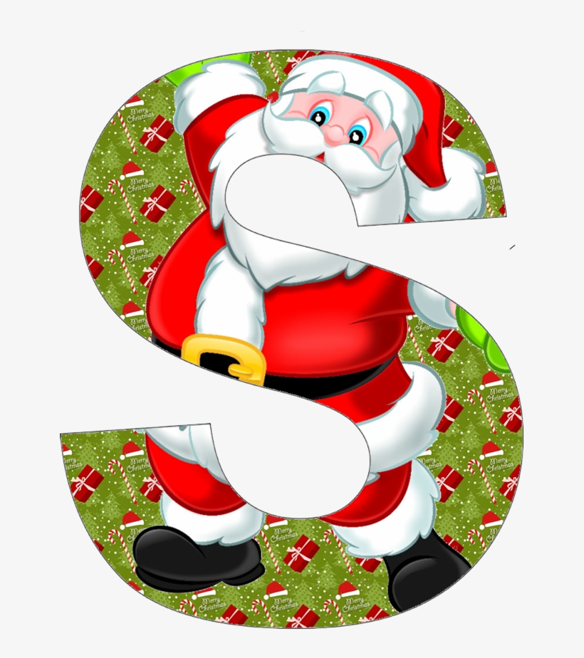 Ch B *✿* De Katia Artes Christmas Clipart, Christmas - Letras Decorada Do Natal, transparent png